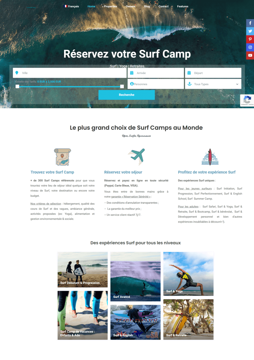 surfandcamp.fr (en cours)