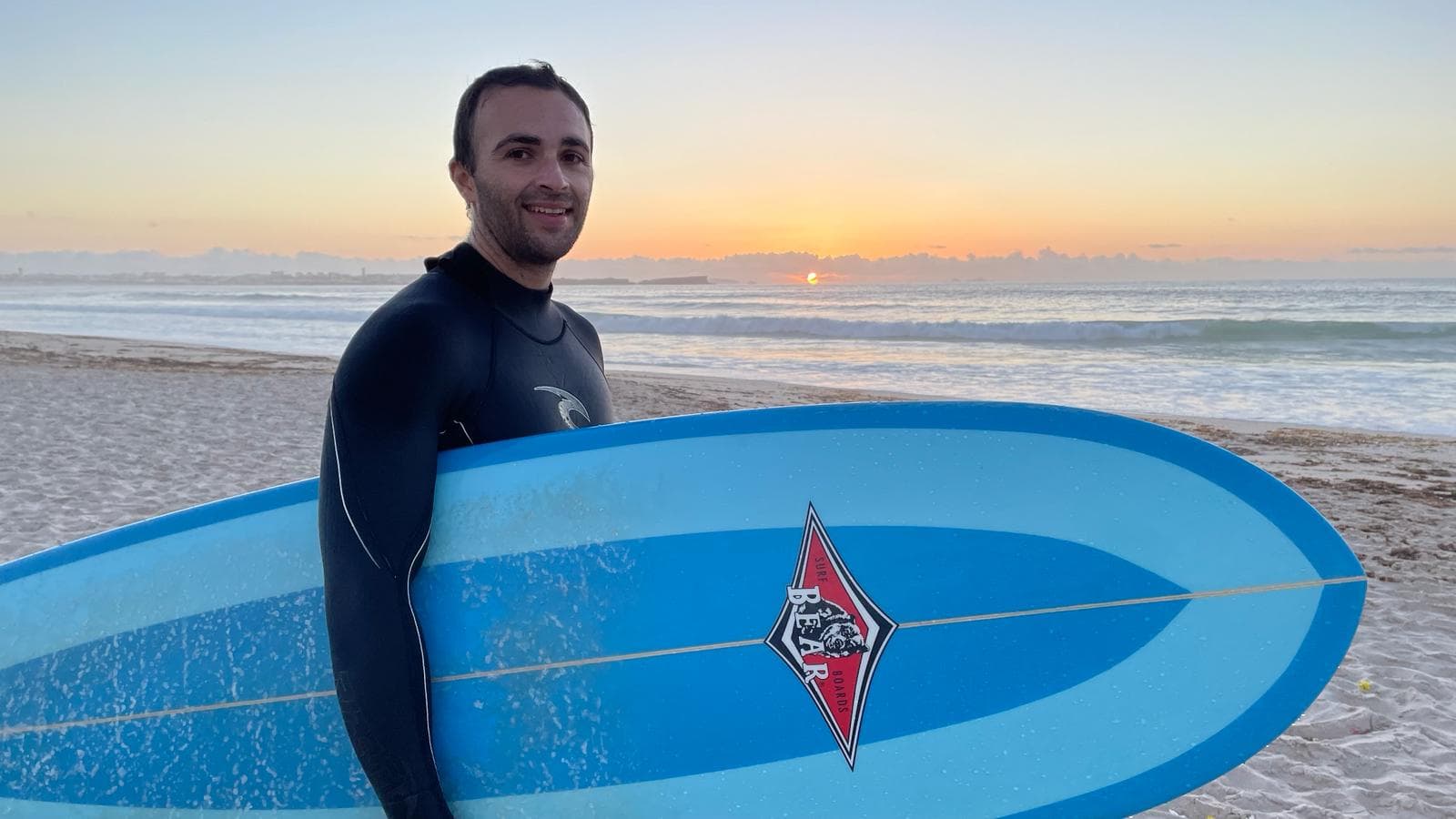 Surf au Portugal dans la région de Peniche