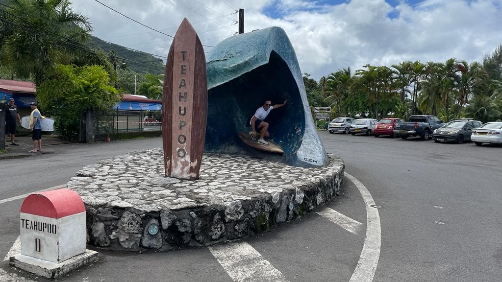 Le centre du monde de la planète Surf